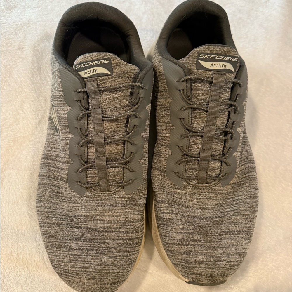 Skechers Charcoal Arch Fit Shoes